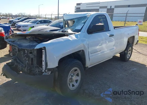 2017 Chevrolet Silverado 1500 Wt z USA, uszkodzony, nr VIN 1GCNCNEHXHZ315534